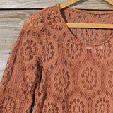 October Lace Tunic: Alternate View #2