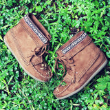 Snohomish Beaded Moccasin: Alternate View #4