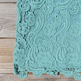 Wild Horses Lace Dress in Sage: Alternate View #3