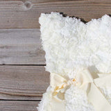 The Sugar Flower Dress in White: Alternate View #2