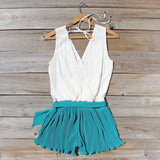 Pintucks & Chiffon Romper: Alternate View #4