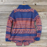 Wood Sled Sweater in Rust: Alternate View #3
