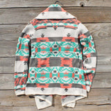 Big Sky Knit Sweater in Mint: Alternate View #3
