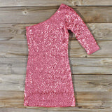 Golden Moon Party Dress in Pink: Alternate View #1