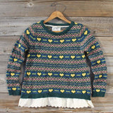 Isle & Lace Sweater: Alternate View #1