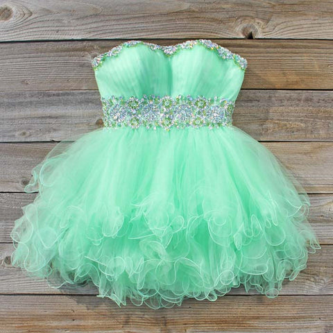 Spool Couture Mint Goddess Dress