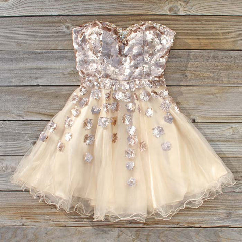 Spool Couture Golden Goddess Dress