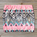 Back Trail Skirt in Pink: Alternate View #1