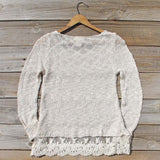 North Forest Knit Thermal in Sand: Alternate View #4