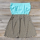 Sow & Seed Dress in Sea: Alternate View #4